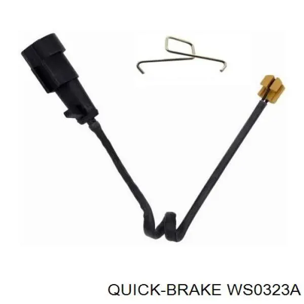 WS0323A Quick Brake Sensor dianteiro de desgaste das sapatas do freio