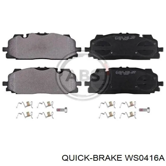 WS0416A Quick Brake Sensor dianteiro de desgaste das sapatas do freio
