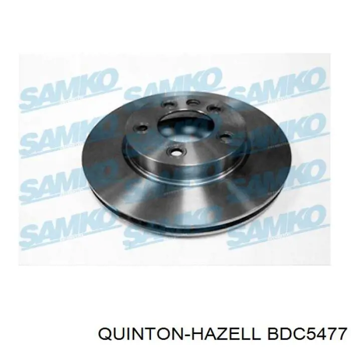 Compre BDC5477 QUINTON HAZELL Disco do freio dianteiro