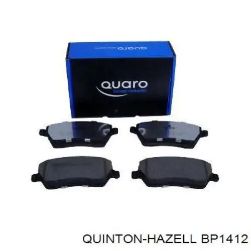 Sapatas do freio dianteiras de disco QUINTON HAZELL BP1412 preço, a partir de 24,42 USD