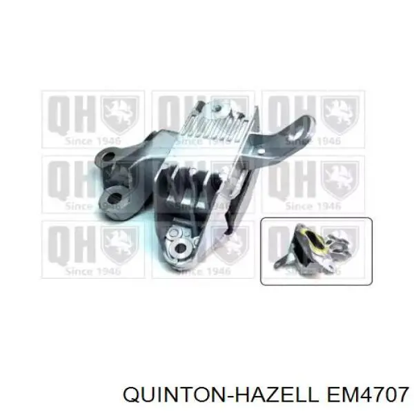 Compre 07164 Metalcaucho Coxim (suporte) esquerdo de motor