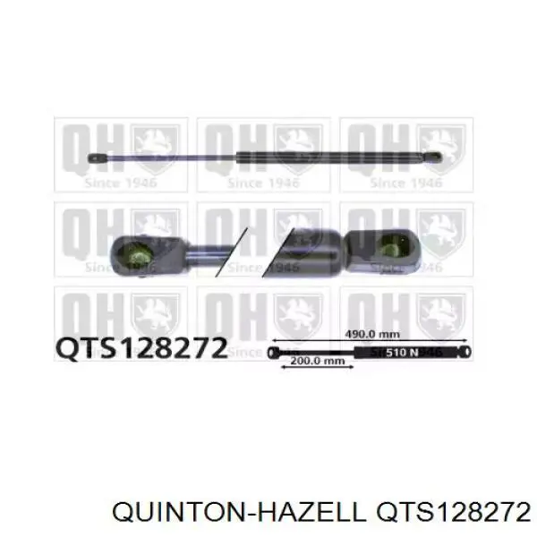 Compre FO104184EX Euroex Amortecedor de tampa de porta-malas (de 3ª/5ª porta traseira)
