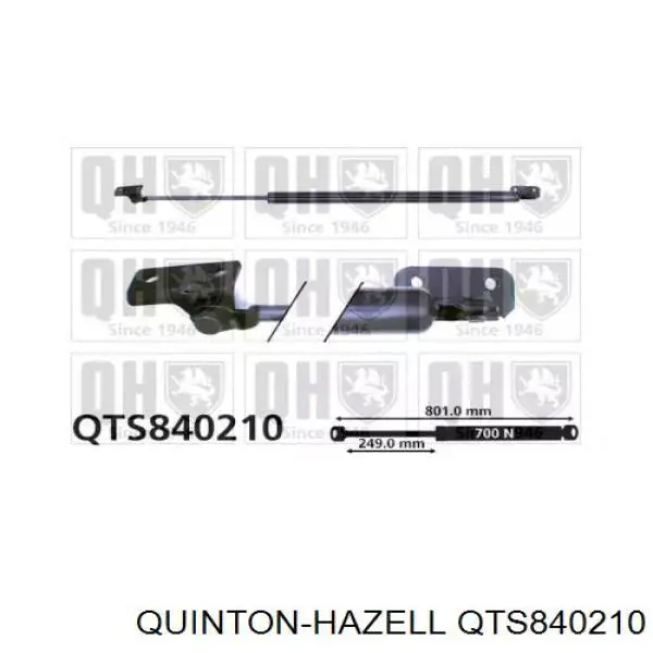 Amortecedor de tampa de porta-malas (de 3ª/5ª porta traseira) Mitsubishi MB337425 preço, a partir de 21,94 USD