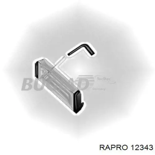 12343 Rapro Mangueira superior do tanque de expansão
