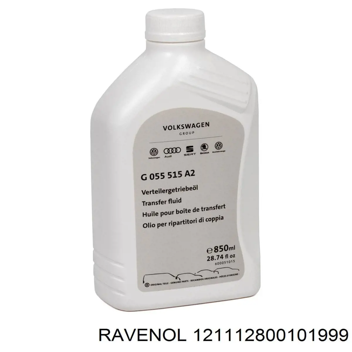 Óleo de transmissão Ravenol 121112800101999