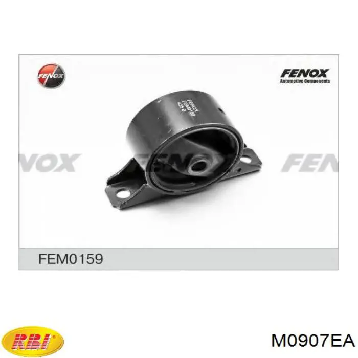 M0907EA RBI Coxim (suporte) traseiro de motor