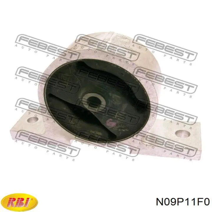 N09P11F0 RBI Coxim (suporte) dianteiro de motor (bloco silencioso)