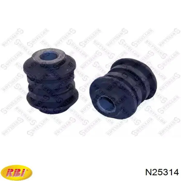 Bloco silencioso traseiro de braço oscilante transversal N25314 RBI