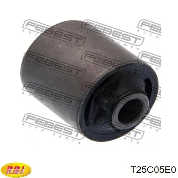 T25C05E0 RBI Bloco silencioso da barra longitudinal traseira
