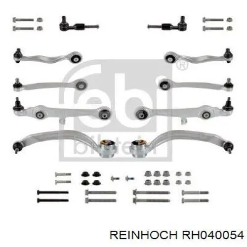 Compre RH040054 Reinhoch Kit de braços oscilantes de suspensão dianteira