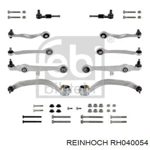 RH040054 Reinhoch Kit de braços oscilantes de suspensão dianteira