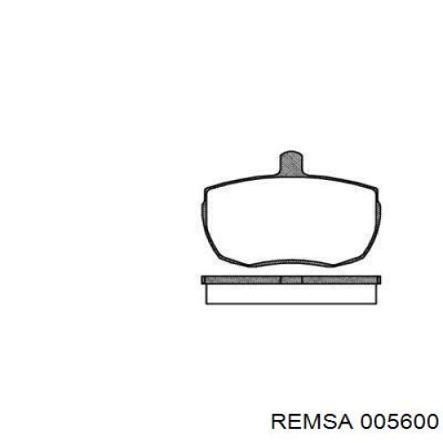 Sapatas do freio dianteiras de disco Remsa 005600 preço, a partir de 41,64 USD