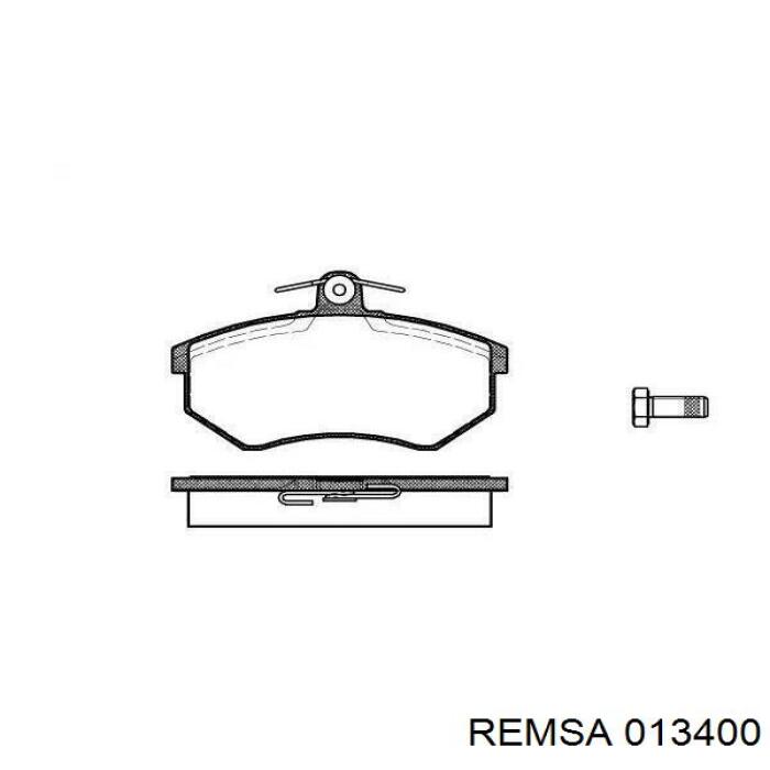 Sapatas do freio dianteiras de disco Remsa 013400 preço, a partir de 34,14 USD