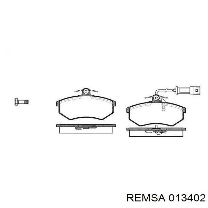 Sapatas do freio dianteiras de disco Remsa 013402 preço, a partir de 33,57 USD