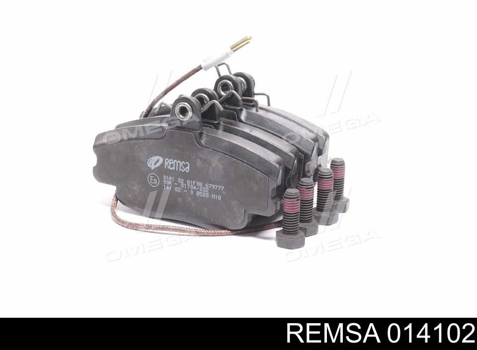 Sapatas do freio dianteiras de disco Remsa 014102 preço, a partir de 21,95 USD