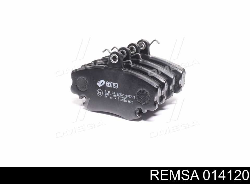 Sapatas do freio dianteiras de disco Remsa 014120 preço, a partir de 21,44 USD