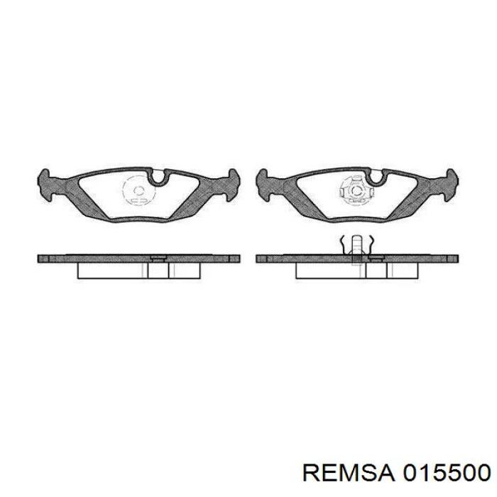 Sapatas do freio traseiras de disco Remsa 015500 preço, a partir de 22,98 USD