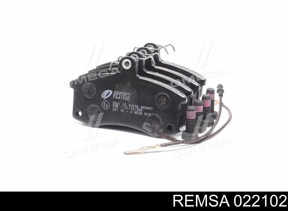 Sapatas do freio dianteiras de disco Remsa 022102 preço, a partir de 27,37 USD