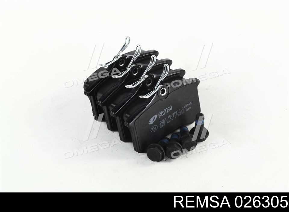 Sapatas do freio traseiras de disco Remsa 026305 preço, a partir de 32,03 USD