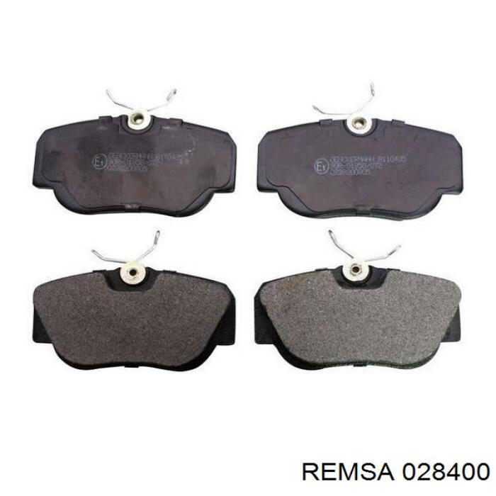 Compre 028400 Remsa Sapatas do freio dianteiras de disco