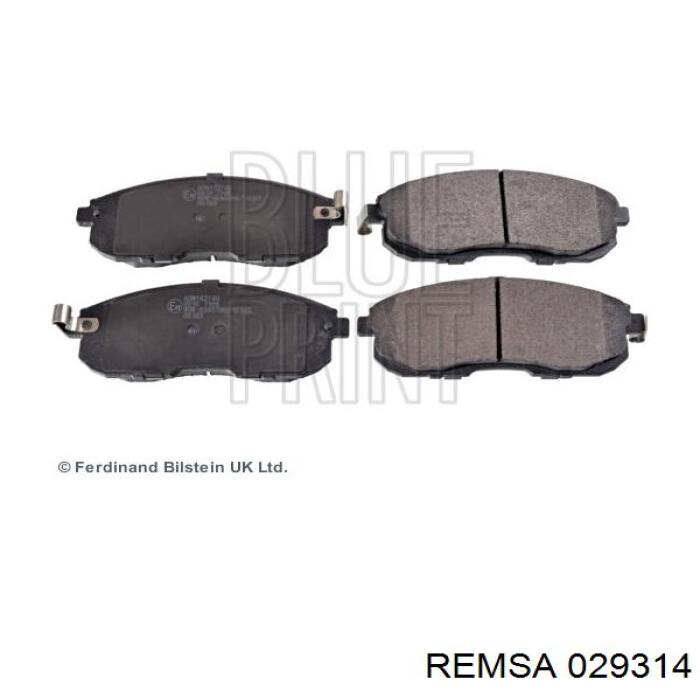 Sapatas do freio dianteiras de disco Remsa 029314 preço, a partir de 27,50 USD