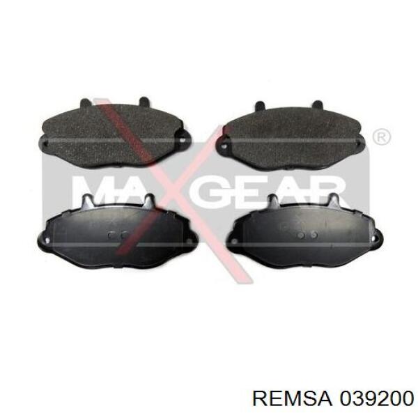 Compre 039200 Remsa Sapatas do freio dianteiras de disco