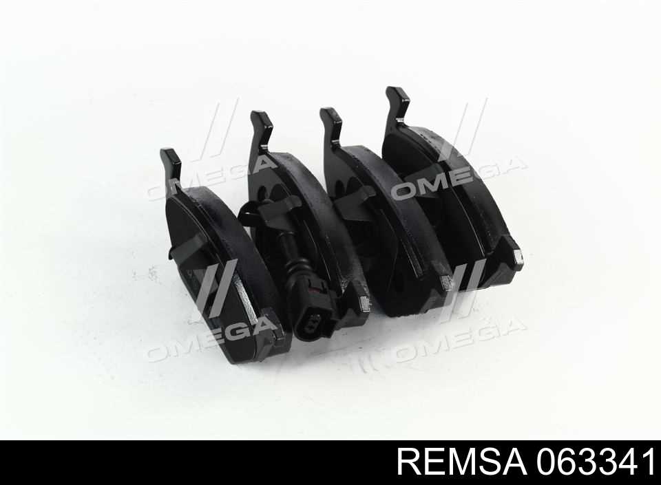 Sapatas do freio dianteiras de disco Remsa 063341 preço, a partir de 38,71 USD
