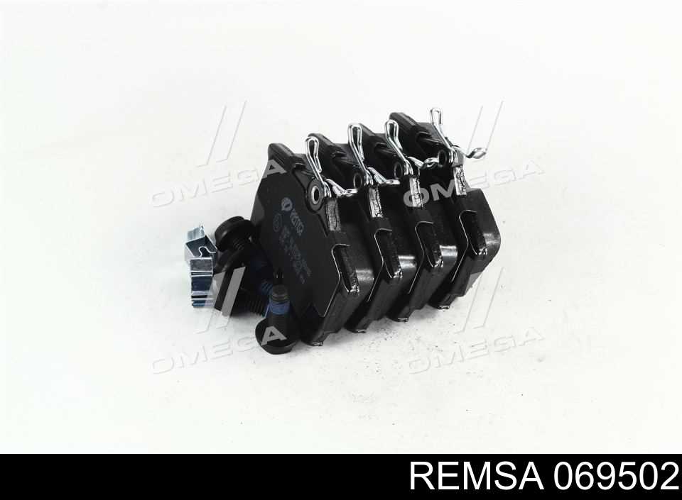 Sapatas do freio traseiras de disco Remsa 069502 preço, a partir de 24,51 USD