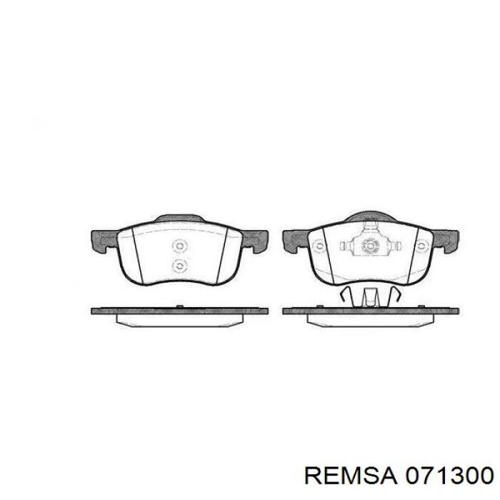 Sapatas do freio dianteiras de disco Remsa 071300 preço, a partir de 34,02 USD