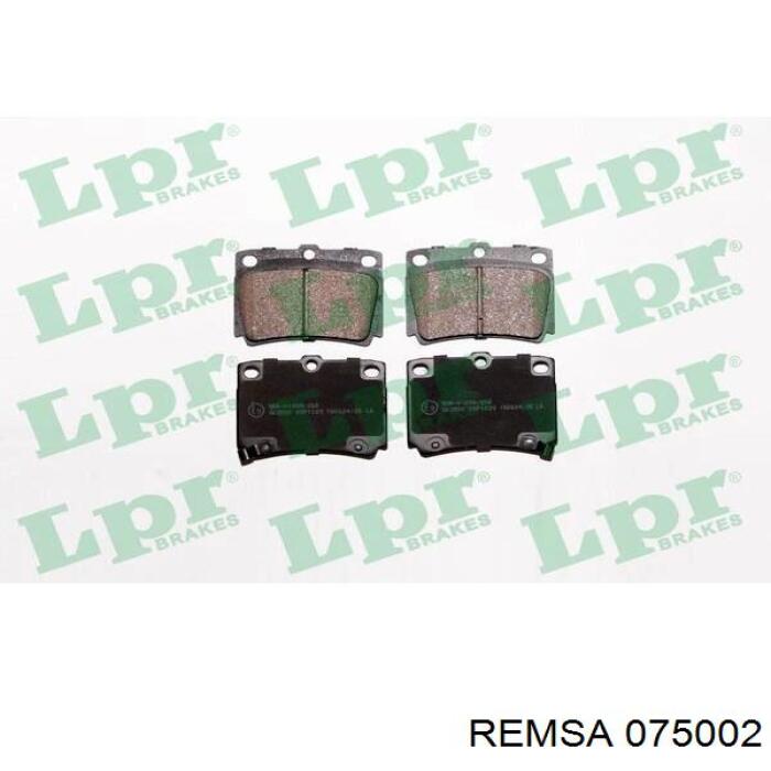 Compre 075002 Remsa Sapatas do freio traseiras de disco