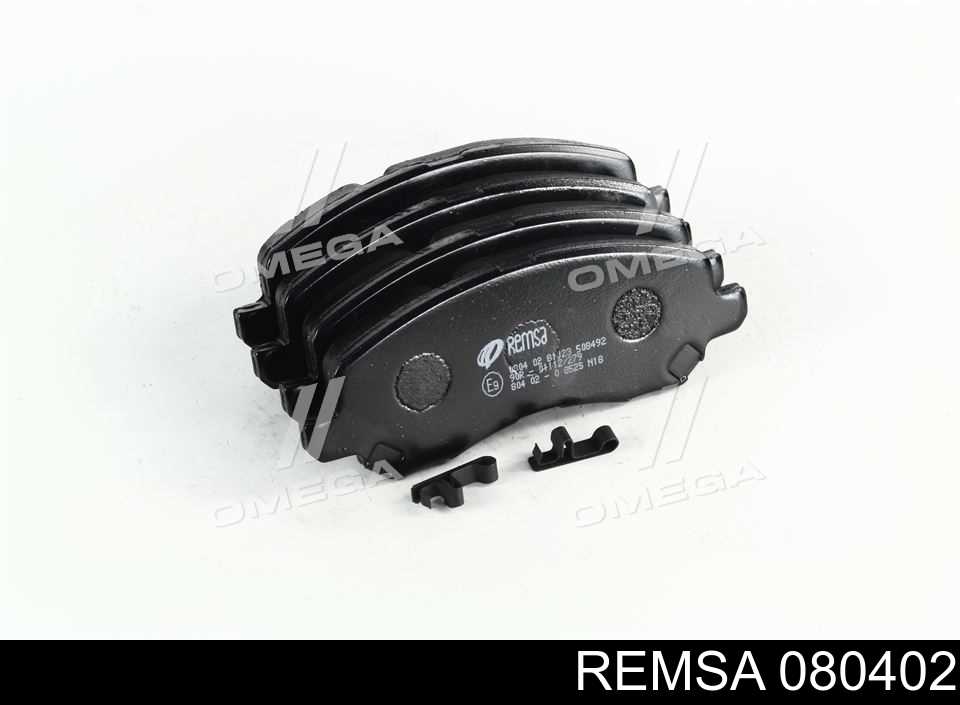 Sapatas do freio dianteiras de disco Remsa 080402 preço, a partir de 27,23 USD