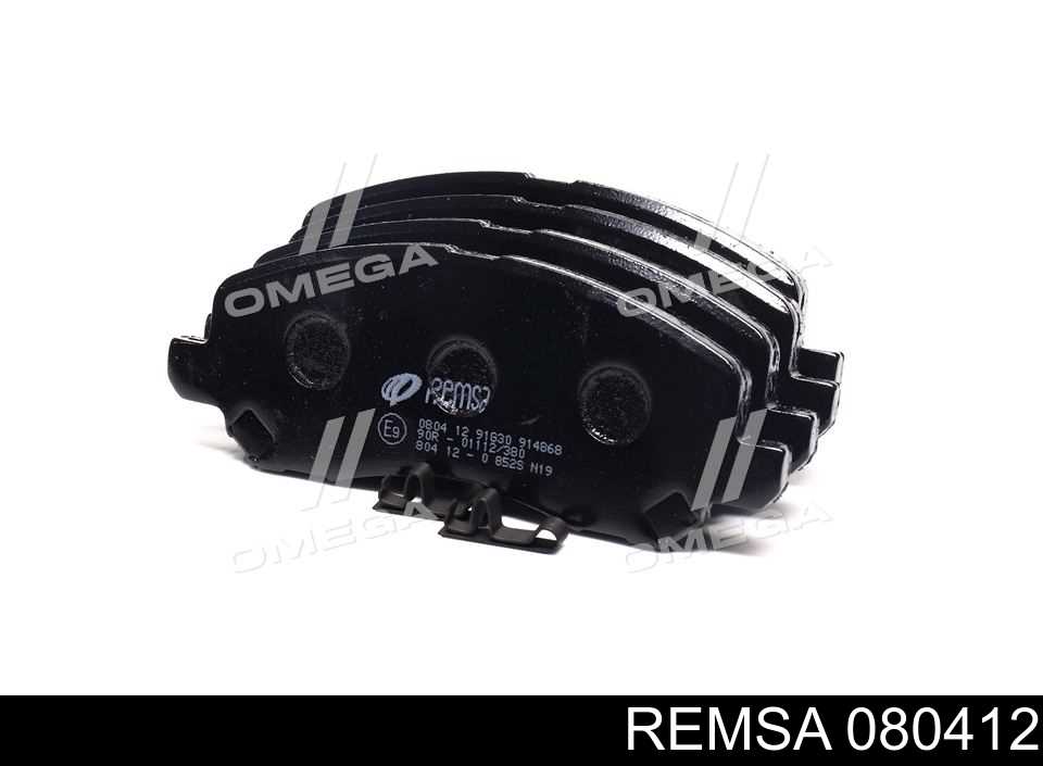 Sapatas do freio dianteiras de disco Remsa 080412 preço, a partir de 29,41 USD