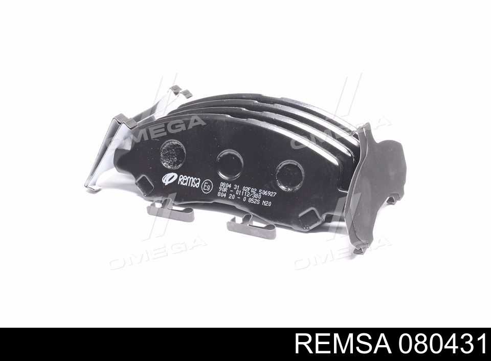 Sapatas do freio dianteiras de disco Remsa 080431 preço, a partir de 28,11 USD