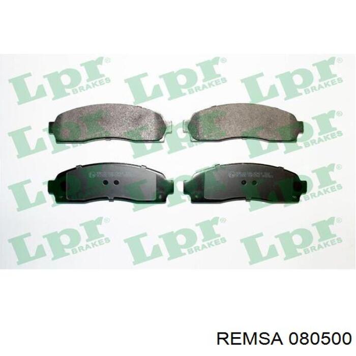 Compre 080500 Remsa Sapatas do freio dianteiras de disco