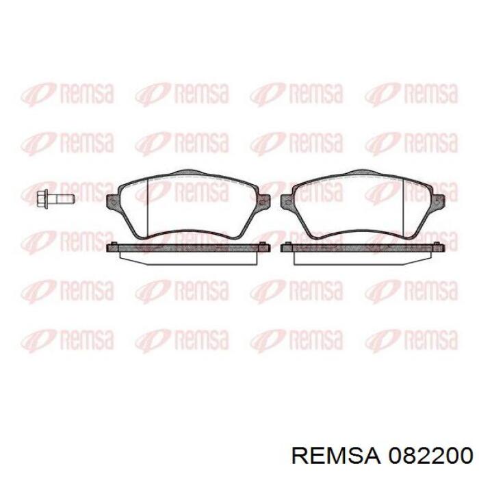 Sapatas do freio dianteiras de disco Remsa 082200 preço, a partir de 34,74 USD