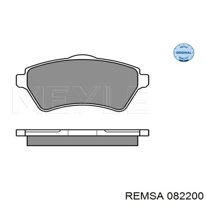 Compre 082200 Remsa Sapatas do freio dianteiras de disco