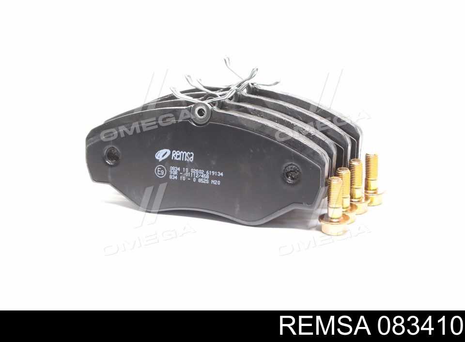 Sapatas do freio dianteiras de disco Remsa 083410 preço, a partir de 29,98 USD