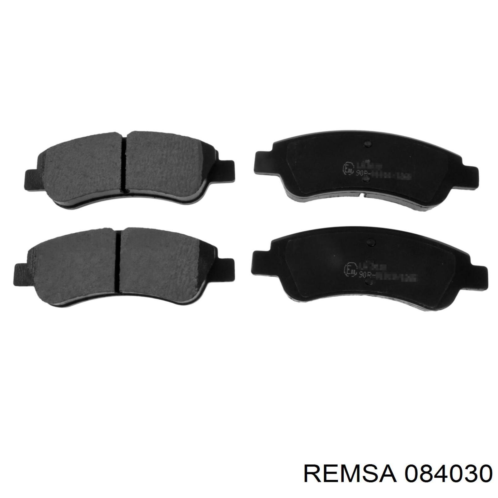 Compre 084030 Remsa Sapatas do freio dianteiras de disco