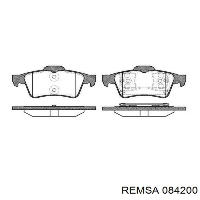 Sapatas do freio traseiras de disco Remsa 084200 preço, a partir de 30,17 USD