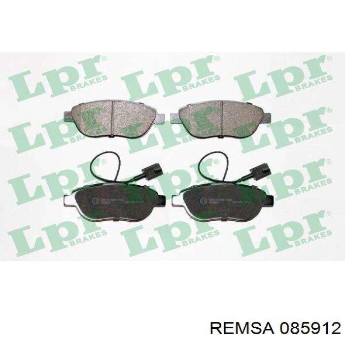 Compre 085912 Remsa Sapatas do freio dianteiras de disco