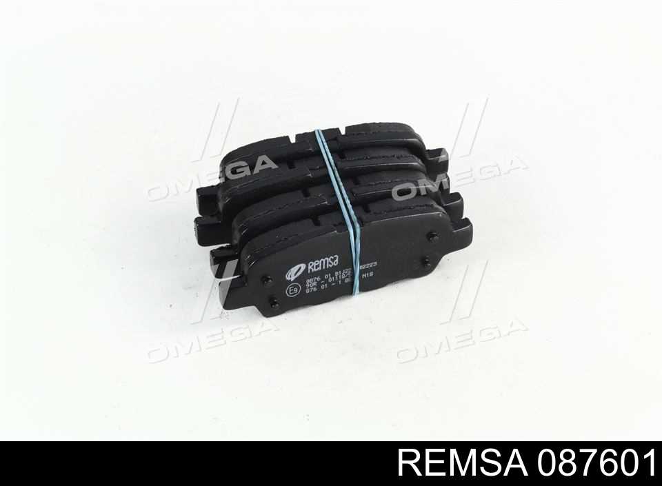 Sapatas do freio traseiras de disco Remsa 087601 preço, a partir de 21,87 USD