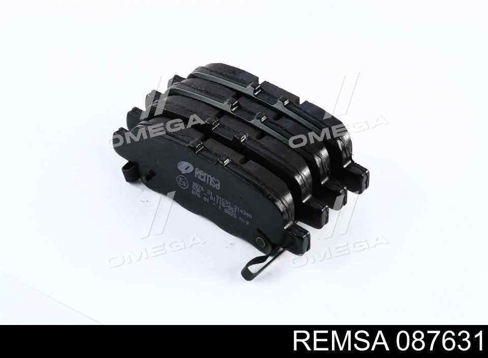 Sapatas do freio traseiras de disco Remsa 087631 preço, a partir de 21,87 USD