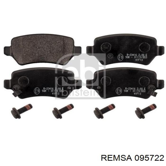 Compre 095722 Remsa Sapatas do freio traseiras de disco