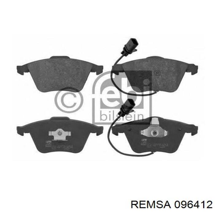 Compre 096412 Remsa Sapatas do freio dianteiras de disco