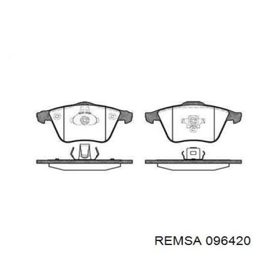 Sapatas do freio dianteiras de disco Remsa 096420 preço, a partir de 43,13 USD