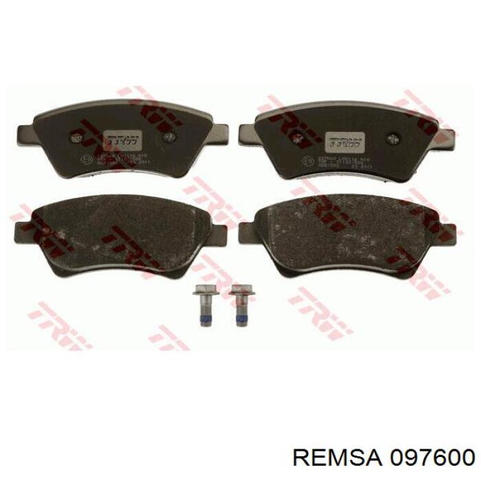 Compre 097600 Remsa Sapatas do freio dianteiras de disco