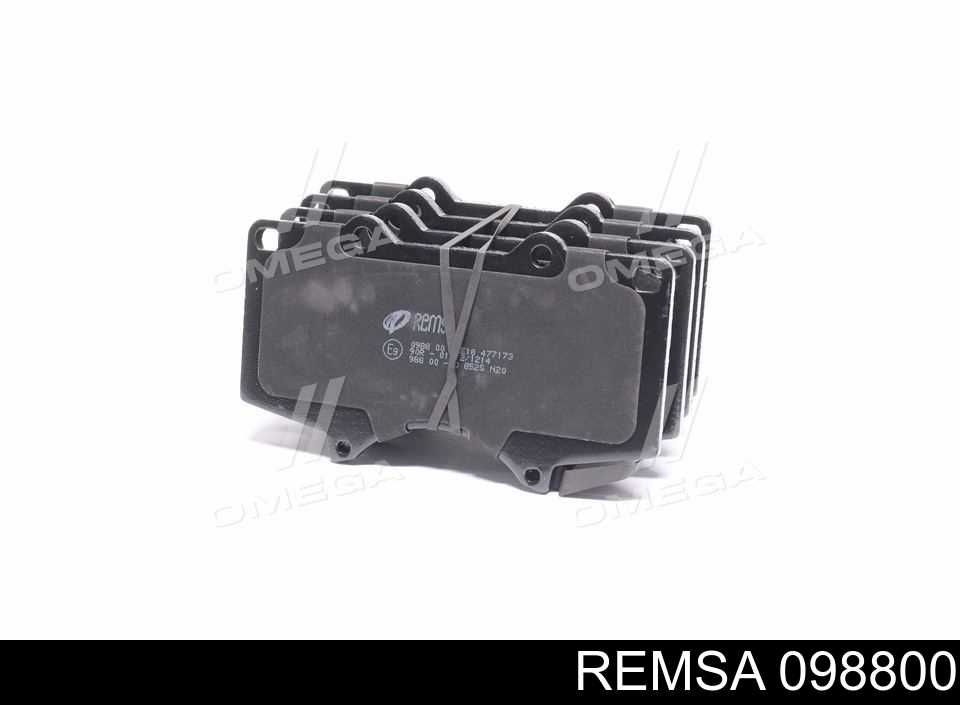 Sapatas do freio dianteiras de disco Remsa 098800 preço, a partir de 35,43 USD