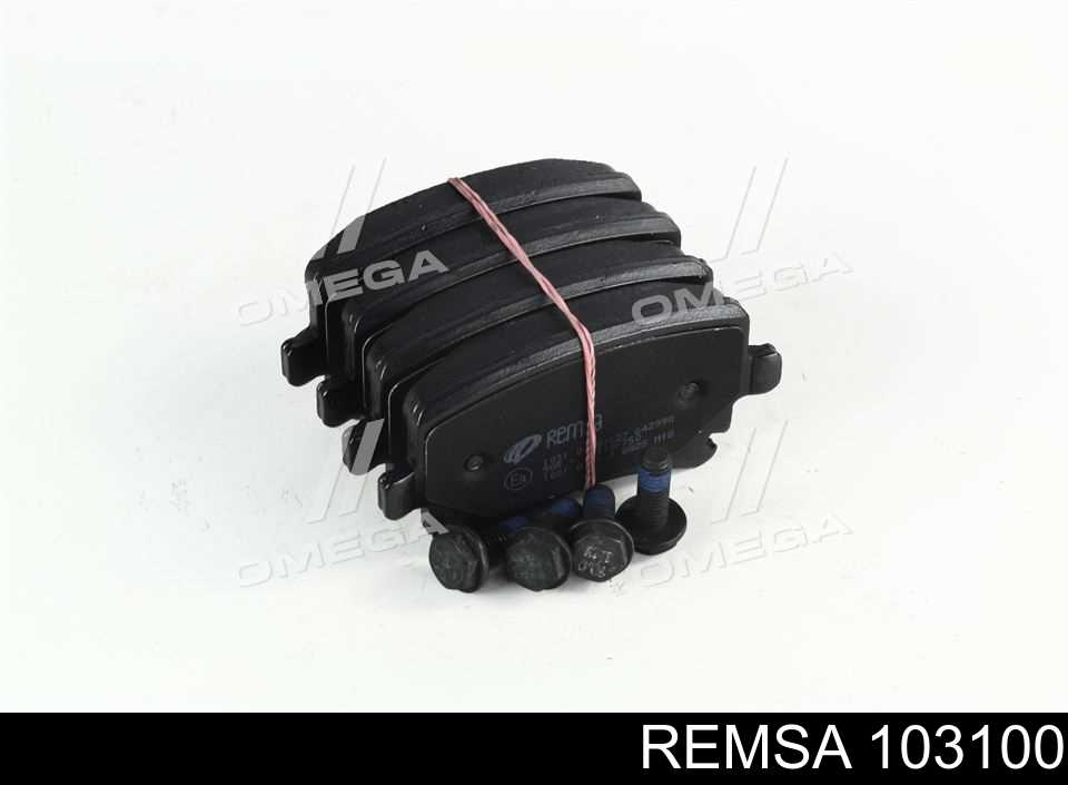Sapatas do freio traseiras de disco Remsa 103100 preço, a partir de 29,99 USD