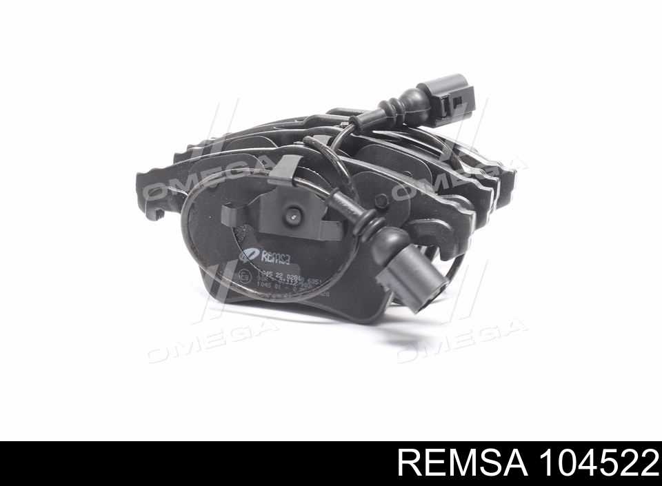 Sapatas do freio dianteiras de disco Remsa 104522 preço, a partir de 44,68 USD