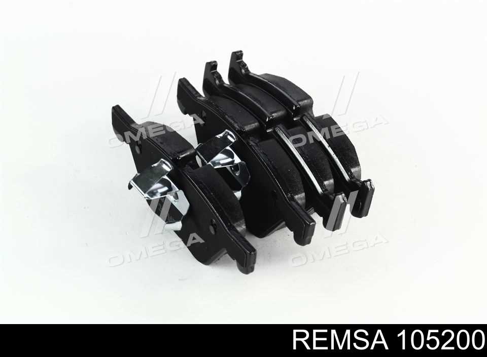 Sapatas do freio dianteiras de disco Remsa 105200 preço, a partir de 46,55 USD
